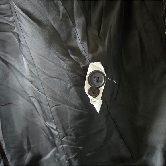 Zara Women's Velvet Tobacco Blazer - Picture 7 of 9